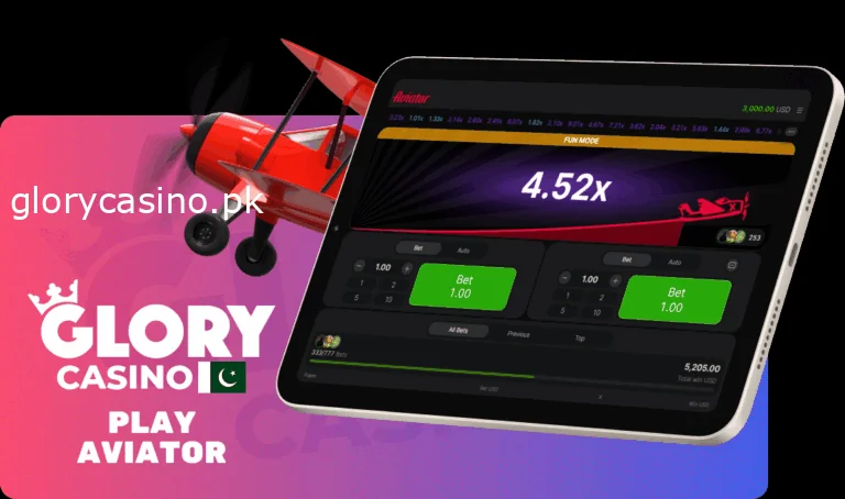 Glory Casino Aviator Game in Pakistan