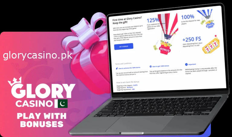 Glory Casino Bonuses for Players from Pakistan