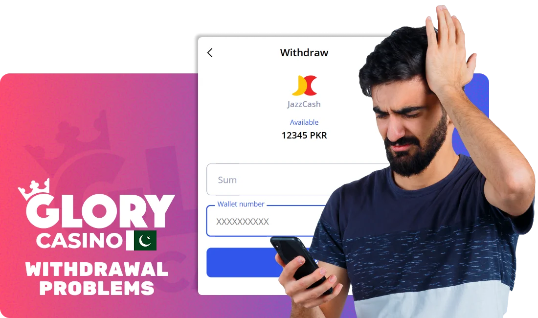 Withdrawal issues that may occur at Glory Casino