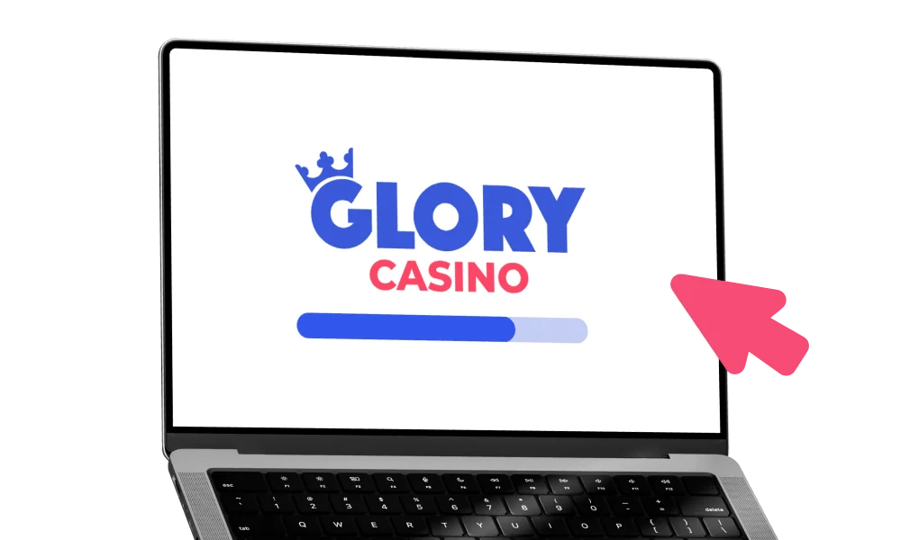 Go to the official Glory Casino site